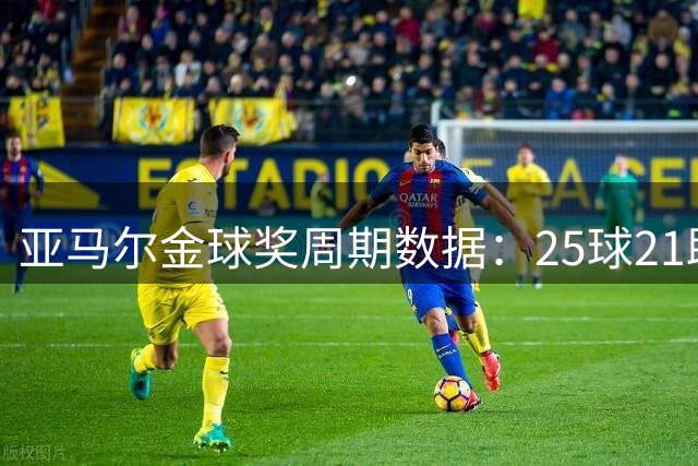 亚马尔金球奖周期数据：25球21助攻赢得西甲+世界杯，获西甲MVP